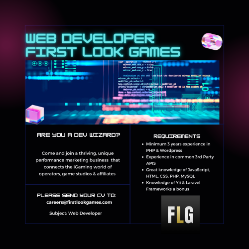 FLG Web Developer